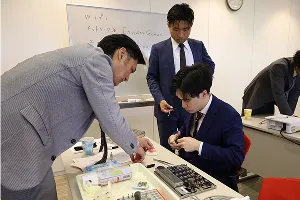 研修後半の実習風景